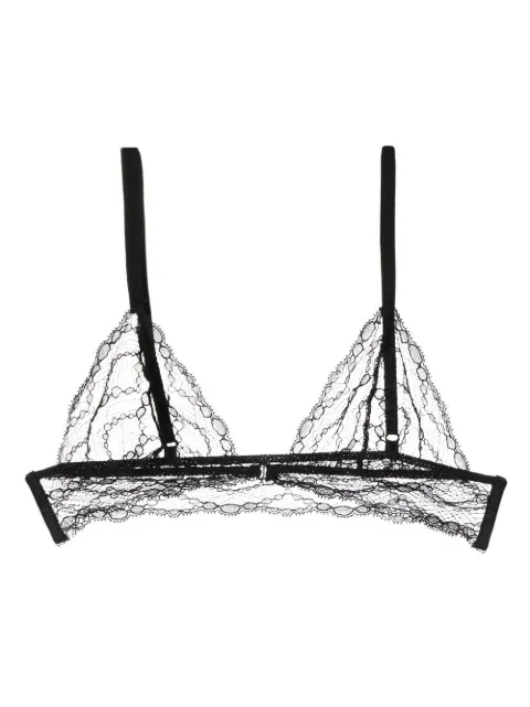 Kiki de Montparnasse Mon Cheri lace soft bra Black C001BR082
