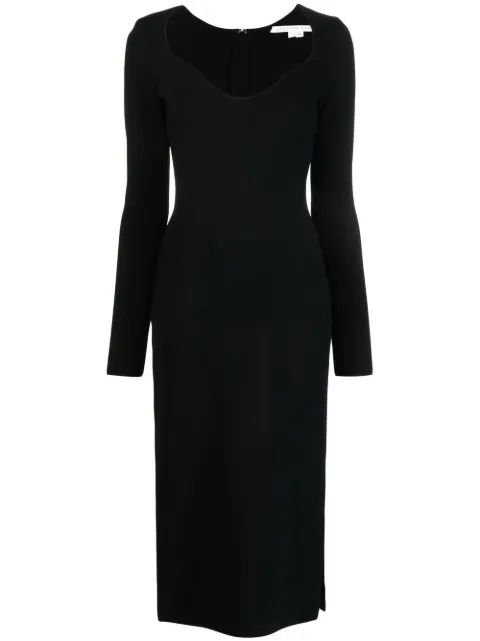 Veronica Beard Imka V-neck dress Black 2210KN4139746