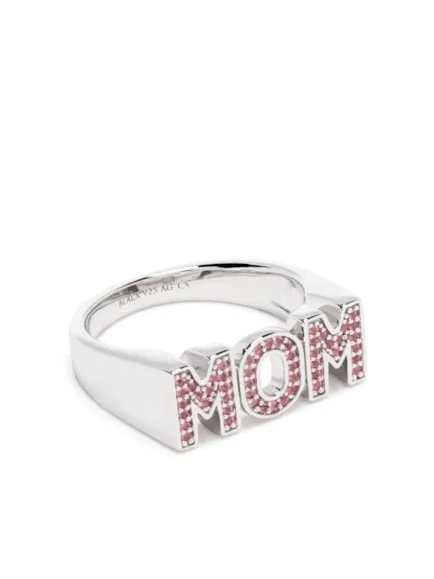 Maria Black Mom crystal-embelished ring Silver 500434AG