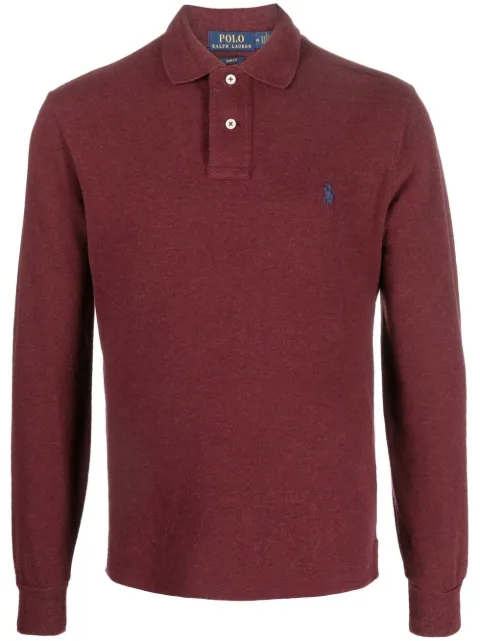 Polo Ralph Lauren long-sleeve polo shirt Red 710681126076