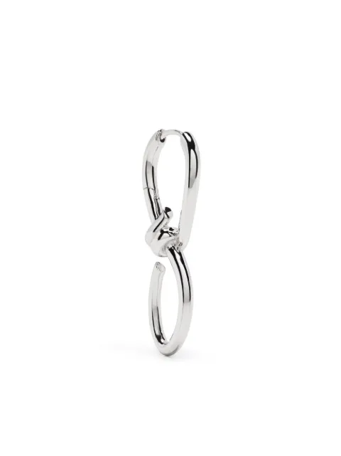 Maria Black Pirro twisted earring Silver 100957AGLE