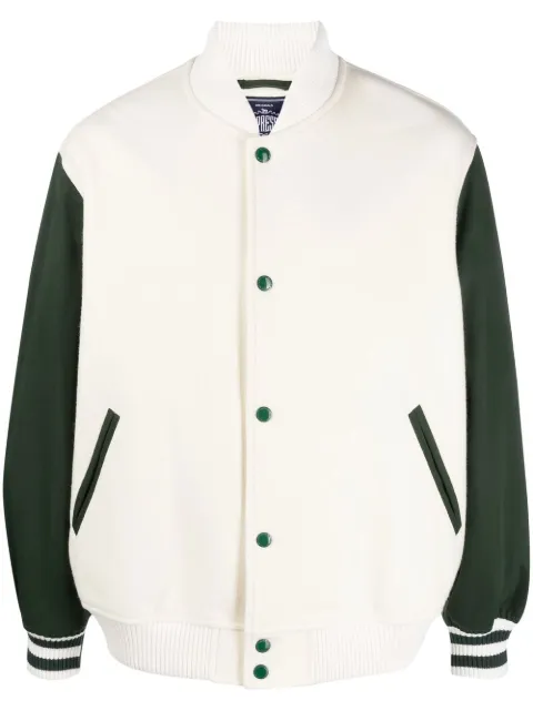 J.PRESS colour-block sport jacket White JROANA0706