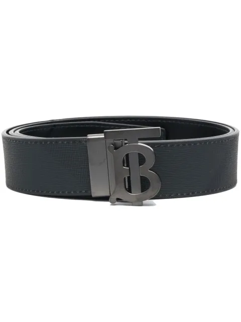 Burberry reversible Check TB belt Black 8065339