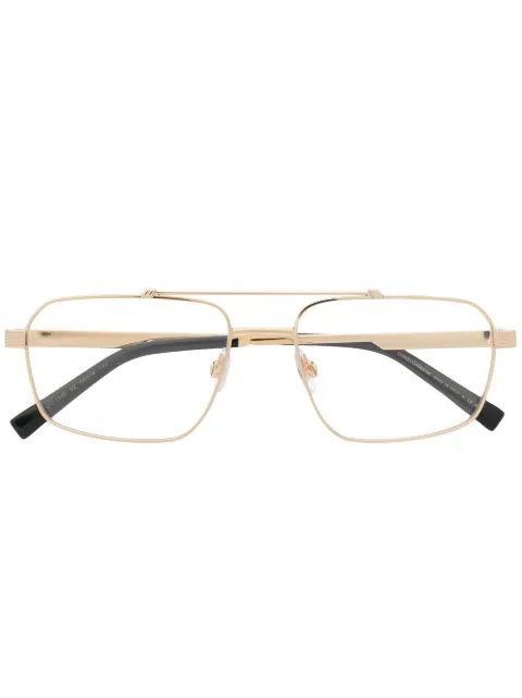 Dolce & Gabbana Eyewear square-frame glasses Gold DG134502