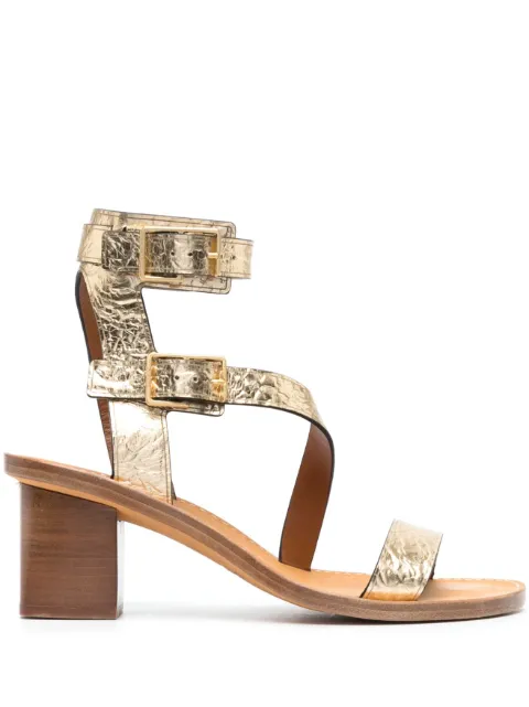 Zadig&Voltaire Cecilia Caprese 60mm sandals Gold SWCT00775