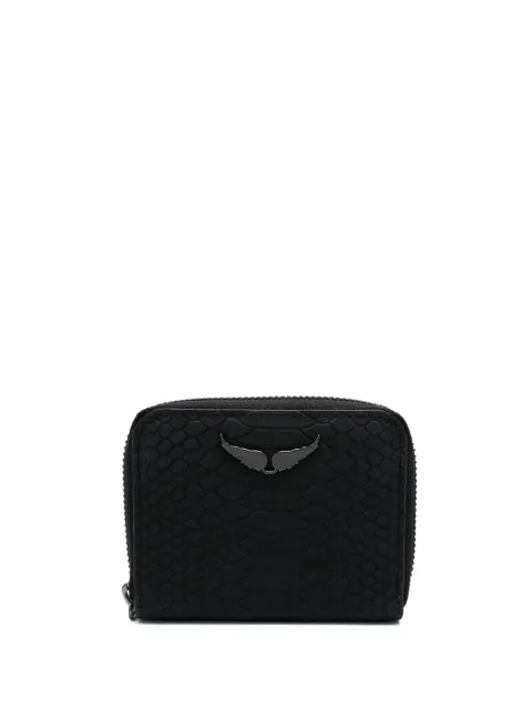 Zadig&Voltaire Mini ZV coin purse Black LWSG01096