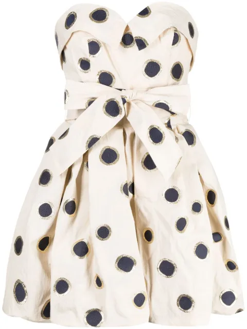 Bambah polka dot dress Neutrals BBMG23033
