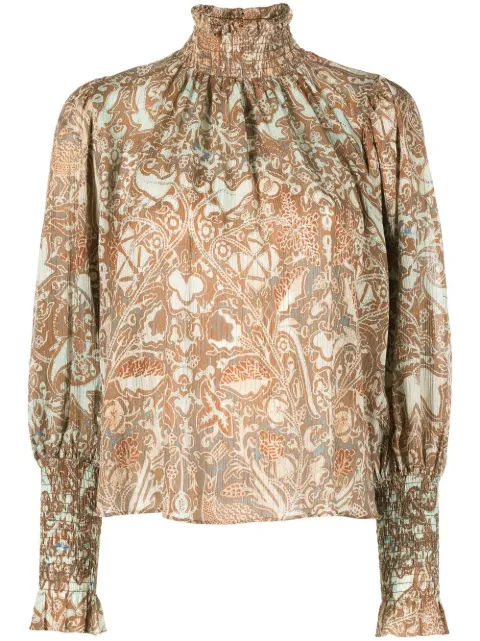 Ulla Johnson floral-print blouse Neutrals PS230259