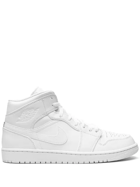 Jordan Air Jordan 1 Mid "Triple White" sneakers White 554724136