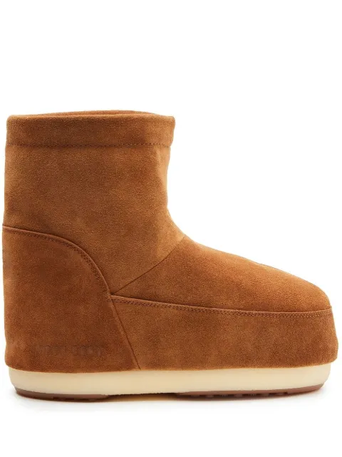 Moon Boot No Lace Icon suede snow boots Brown 80D1409400