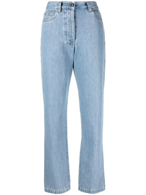 Giuliva Heritage Thedan high-rise straight jeans Blue THEDANTROUSERS
