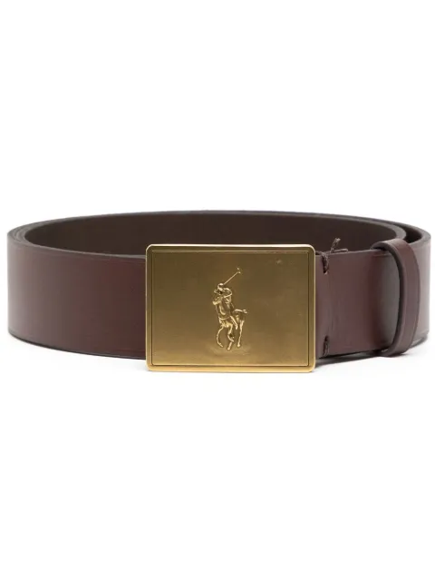 Polo Ralph Lauren Polo Pony leather belt Brown 405691693002