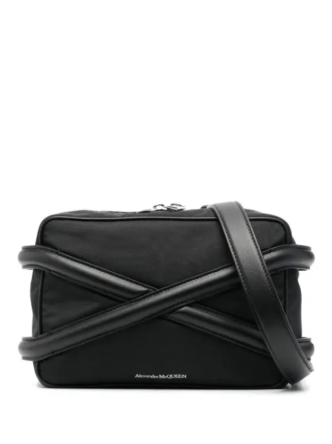 Alexander McQueen The Harness camera bag Black 7262921AALD1000