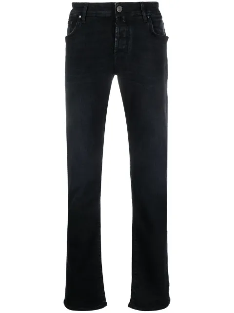 Jacob Cohën low-rise straight.leg jeans Blue JP1220360