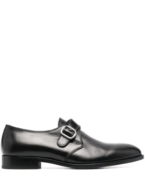 Fratelli Rossetti front-buckle monk shoes Black 21691PL80801