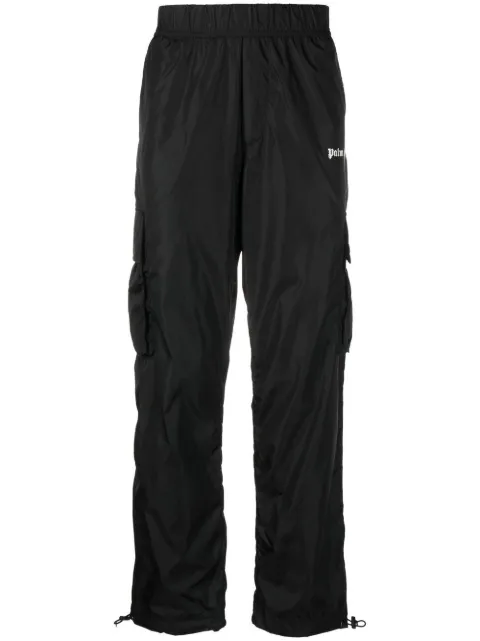 Palm Angels logo-print cargo pants PMCF015C99FAB0011010