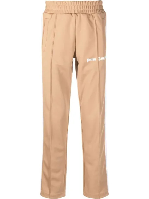 Palm Angels logo-print track pants PMCJ001C99FAB0046101