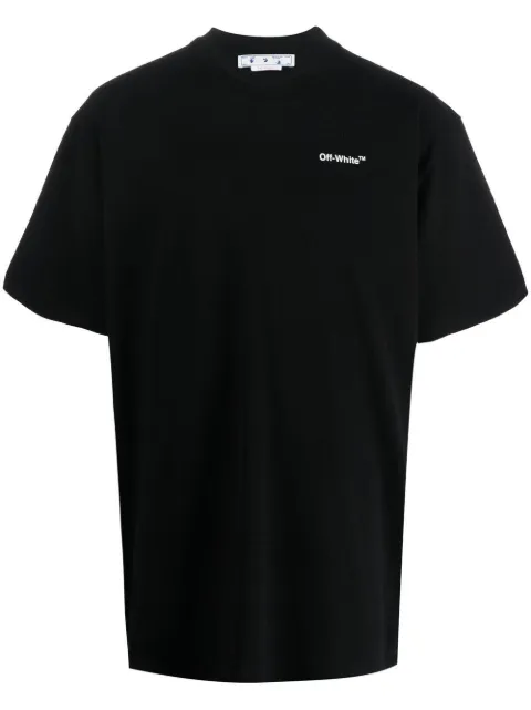 Off-White Arrows logo-print T-shirt OMAA038C99JER0081001