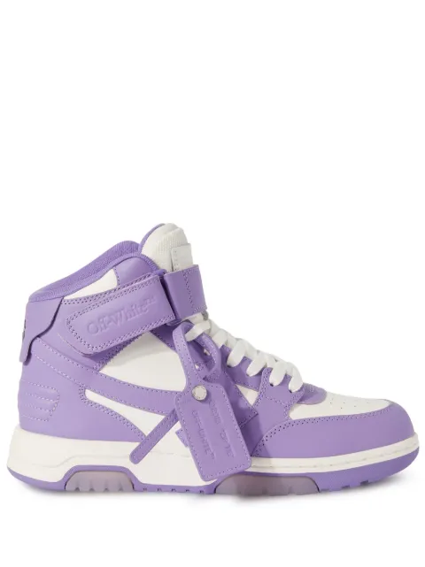 Off-White Out of Office mid-top sneakers Purple OWIA275S23LEA0013701