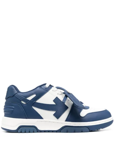 Off-White Out Of Office leather sneakers Blue OMIA189C99LEA0044201
