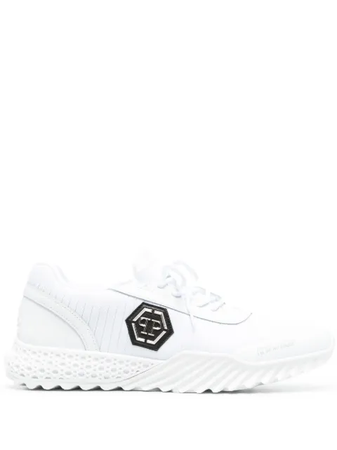 Philipp Plein Runner Hexagon low-top sneakers White LABSUSC0079PTE003N