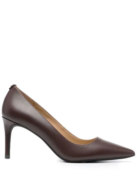 Michael Kors decollete 80mm pumps Brown 40F2HNMP2L