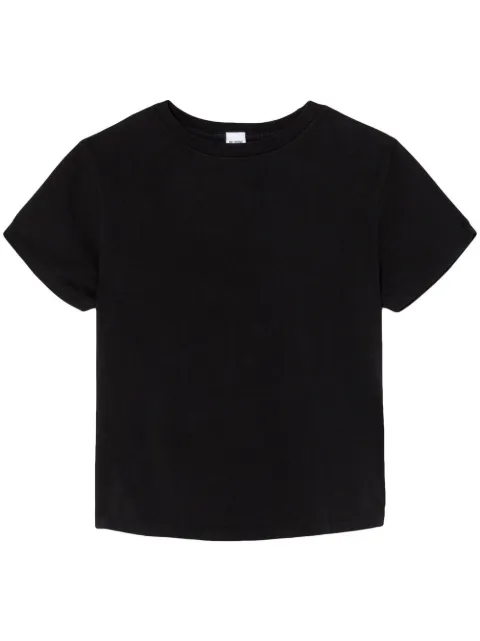 RE/DONE basic short-sleeved T-shirt Black 13702WCLSCTE