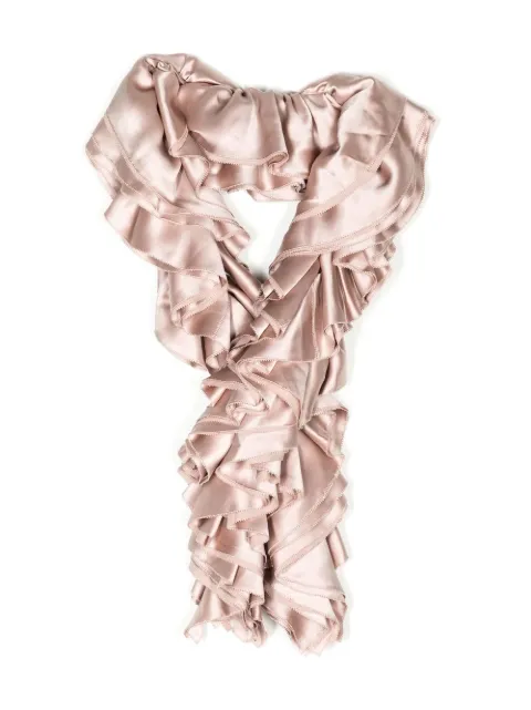 Gucci Pre-Owned draped silk scarf Pink DPBNGUCSCA