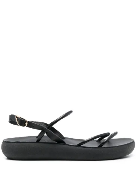 Ancient Greek Sandals Polis slingback sandals Black POLISSYNTHETICLEATHERBLACK