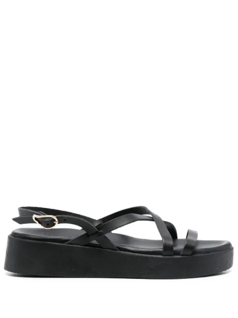 Ancient Greek Sandals Silia slingback sandals Black SILIAVACHETTABLACK