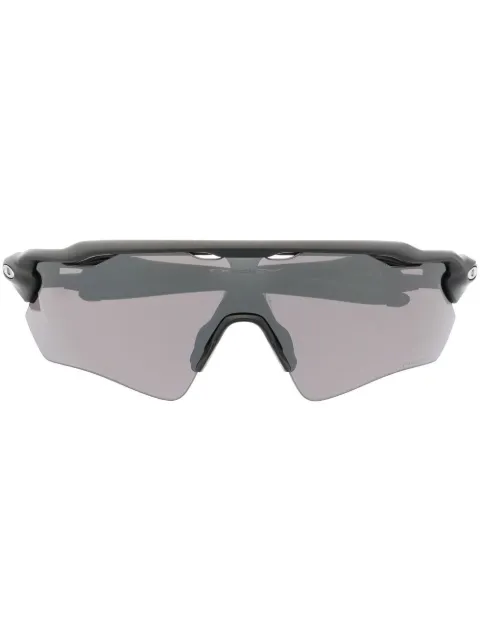Oakley Radar oversize logo-detail sunglasses Black 0OO9208