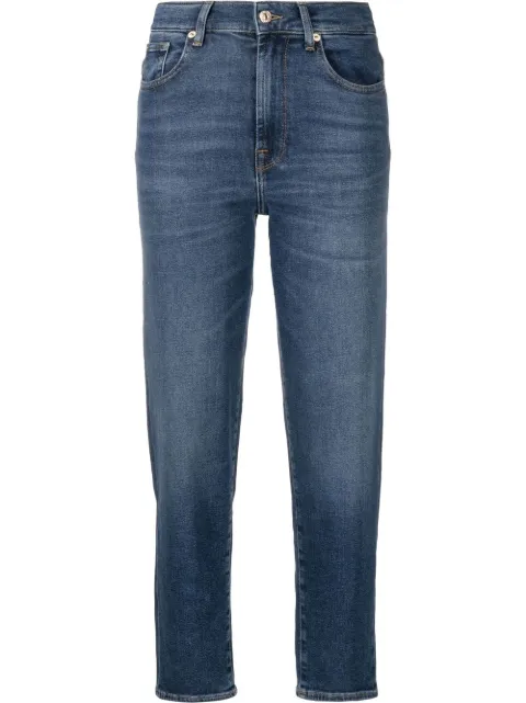 7 For All Mankind skinny cropped jeans Blue JSA71200LM