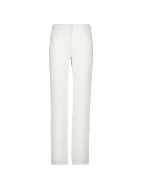 Givenchy 4G motif jacquard trousers White BW50Q550PS