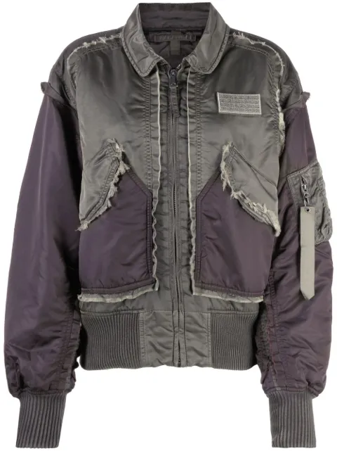MISBHV deconstructed bomber jacket Green 122W424