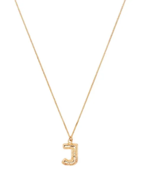 Completedworks Classicworks J pendant necklace Gold R2084J