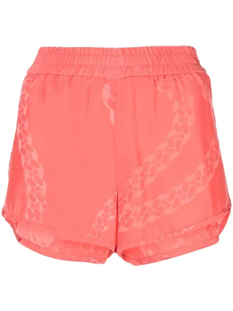 Stella McCartney print silk shorts Pink 6400633BU203