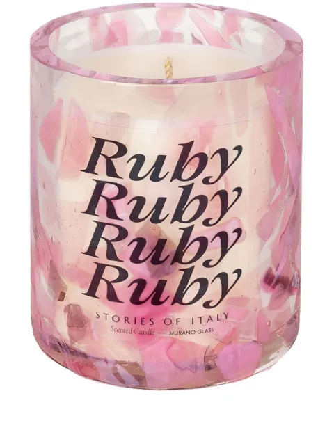 Stories of Italy Ruby scented candle Pink SMG713