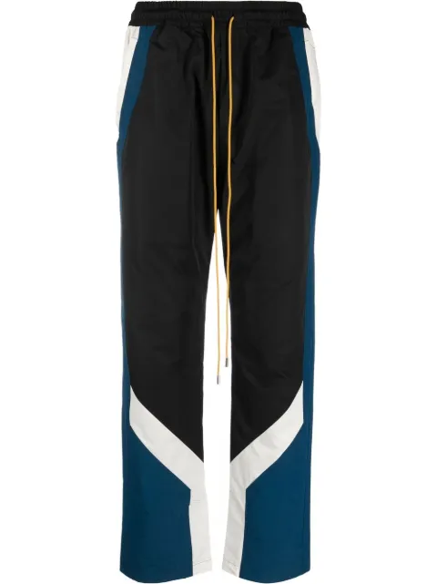 RHUDE colour-block track pants Black RHFW22PA150410411041