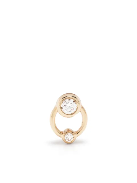 Maria Black 14kt yellow gold Bardot diamond stud earring Gold SB1075Y
