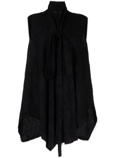 Forme D'expression patterned jacquard jacket Black DG051CLLB