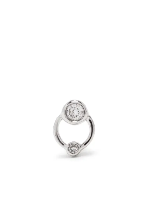 Maria Black 14kt white gold Bardot diamond stud earring Silver SB1075W