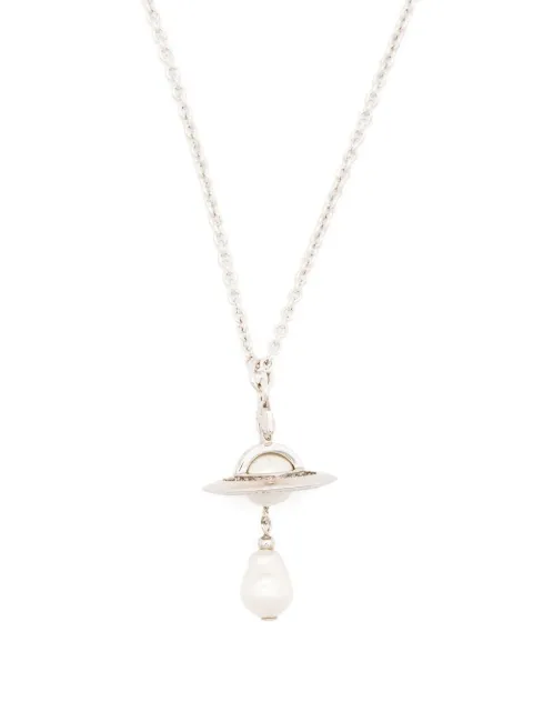 Vivienne Westwood Orb Aleksa necklace Silver 6302039302P226