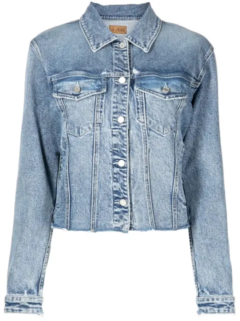 Le Jean button-down fastening denim jacket Blue W1025003277