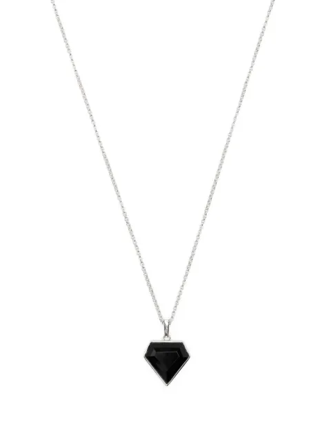 Mateo pentagon-pendant necklace Silver OPN01SS