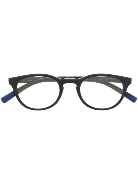 Dolce & Gabbana Eyewear two-tone round-frame glasses Black DG5090501