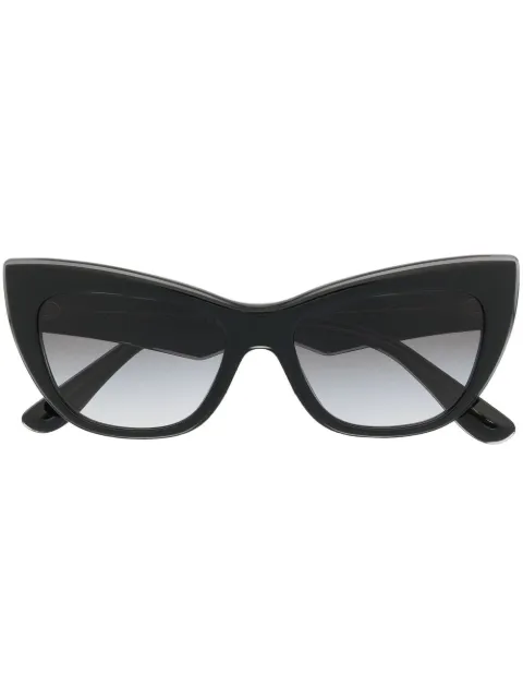 Dolce & Gabbana Eyewear cat-eye gradient-lens sunglasses Black DG441732468G