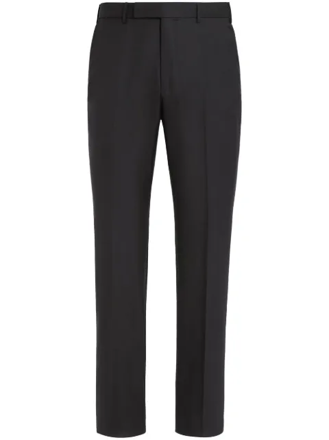 Zegna 15milmil15 tailored wool trousers Black C48F0175TB12
