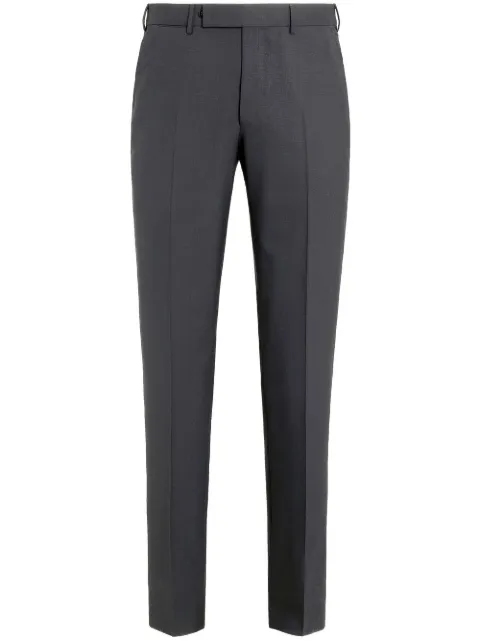 Zegna High Performance tailored wool trousers Grey C27F0175TB12