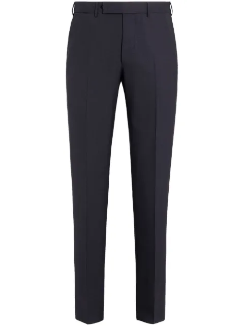 Zegna High Performance tailored wool trousers Blue C27F0875TB12