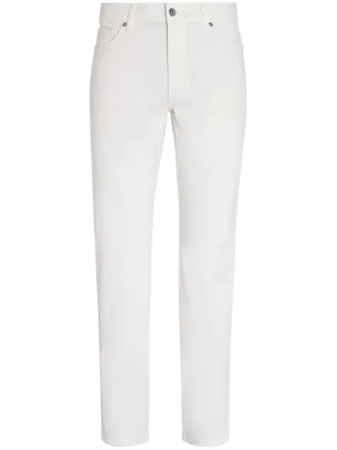 Zegna Roccia slim-fit jeans White E8PZWGAN